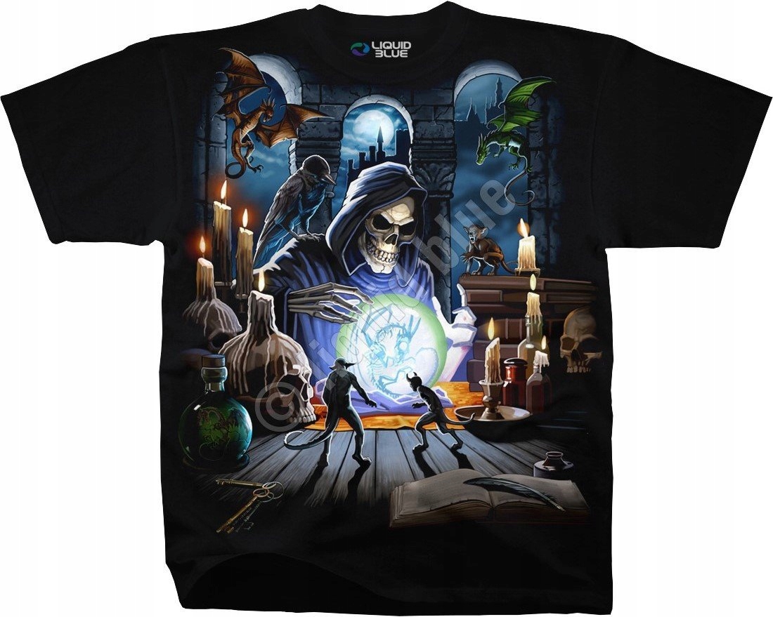 Kouzlo Smrtky Tekutá modrá 2XL