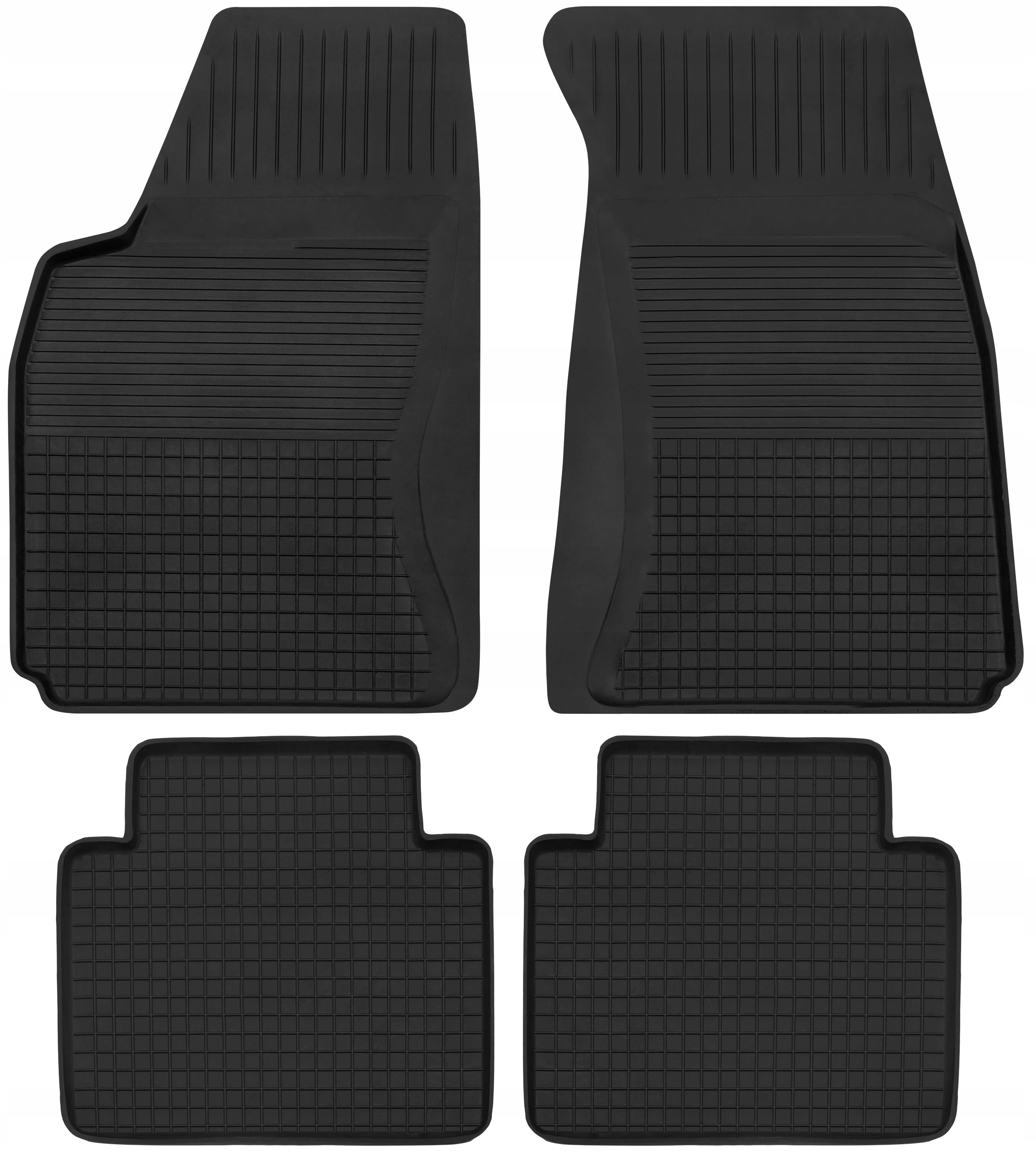 Dywaniki gumowe korytka 2 cm do Fso Polonez 78-02