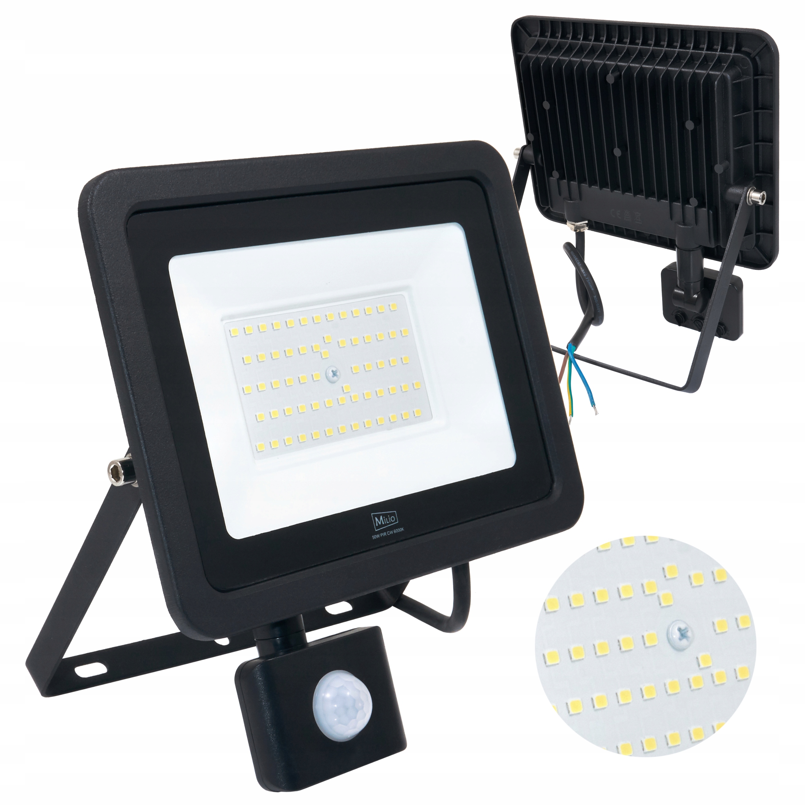 

Halogen Naświetlacz LED50W+czujnik Wydajny Premium