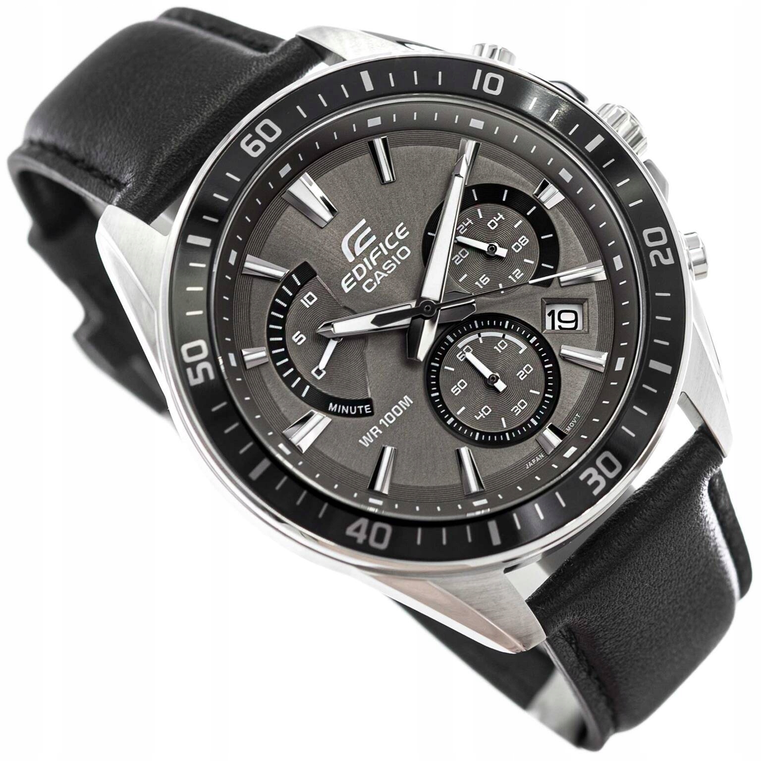 Pánské Hodinky Casio EFR-552L-5AVUEF Edifice S Chronografem Na Řemínku, Voděodolné Do 100M