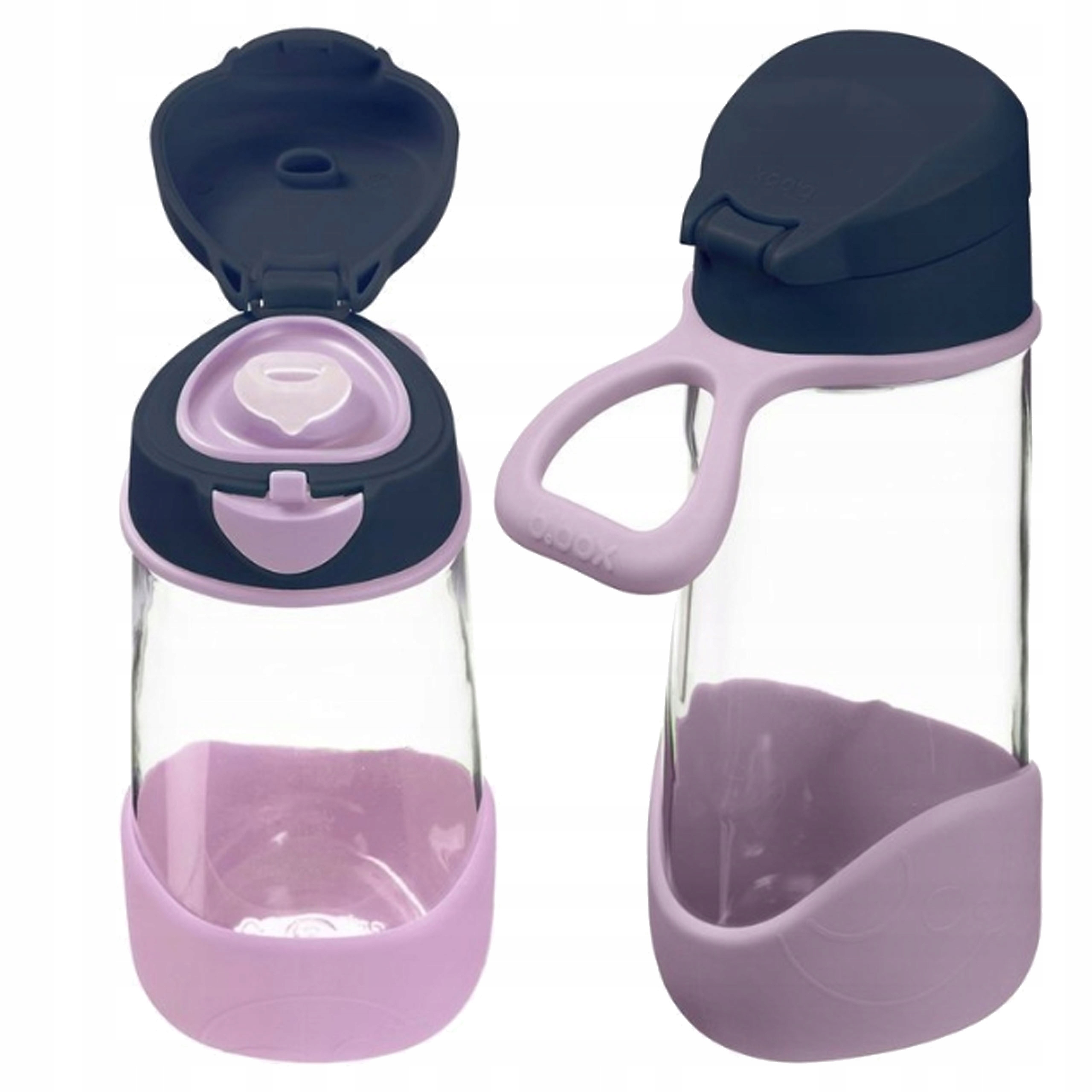 Butelka B.box Bidon Tritanowy Silikonowy Ustnik B Box Szeroki Wlew 450 ML