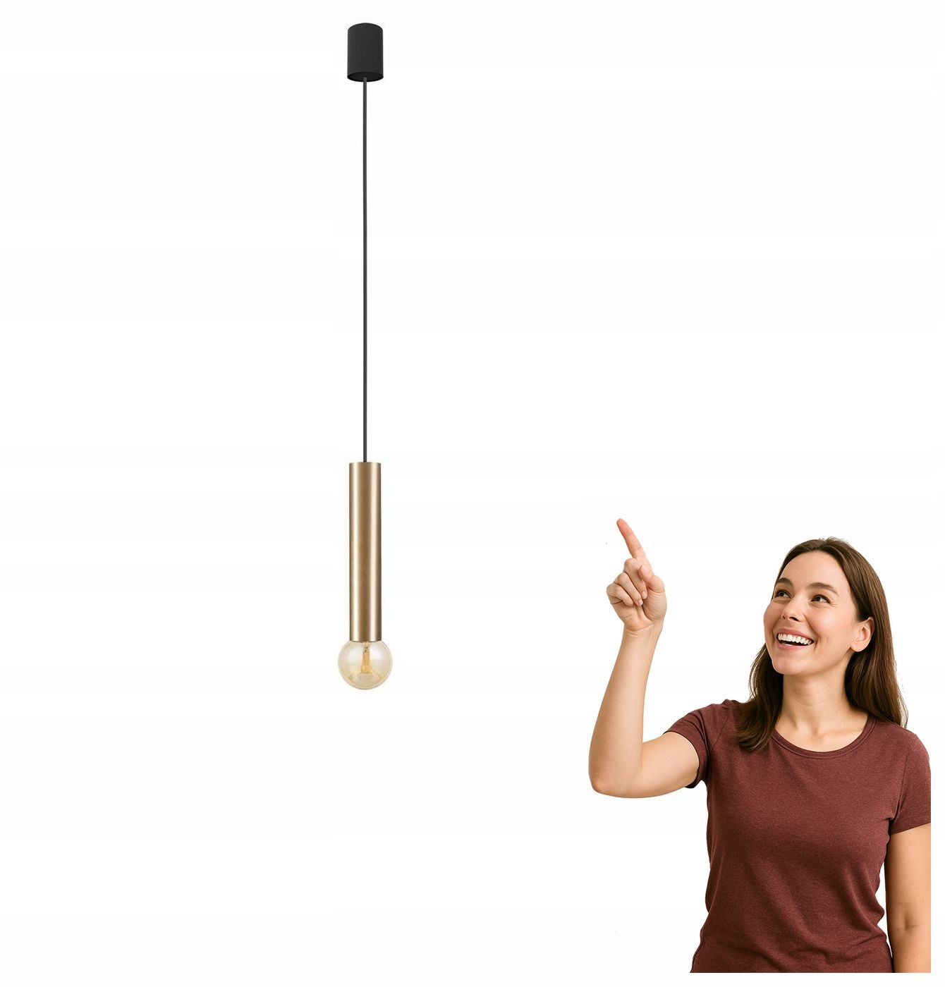 Závěsná lampa Baton M 7851 Nowodvorski
