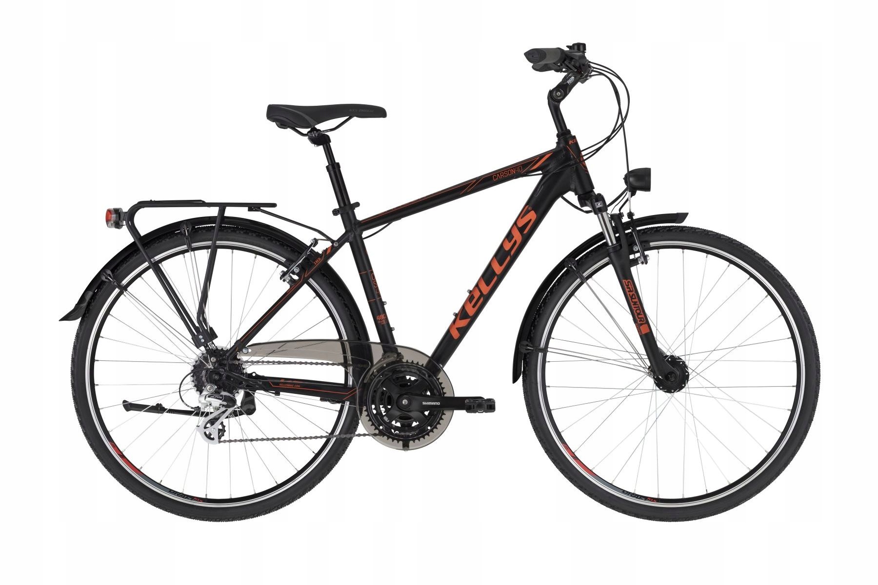 Rower trekkingowy Kellys Carson 40 rama 23 cale koło 28 " czarny