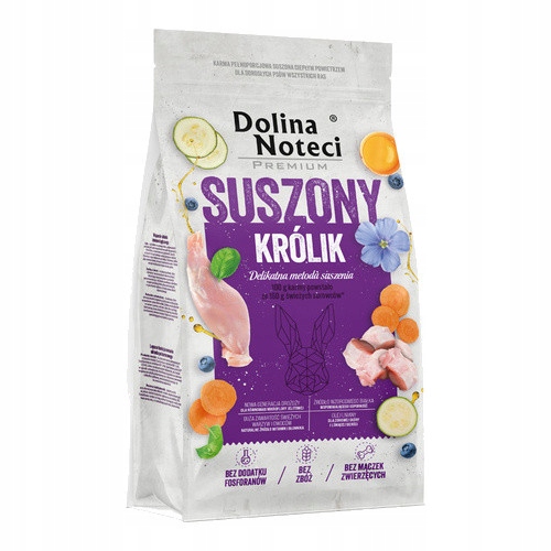 Dolina Noteci Premium suszona Królik 9kg