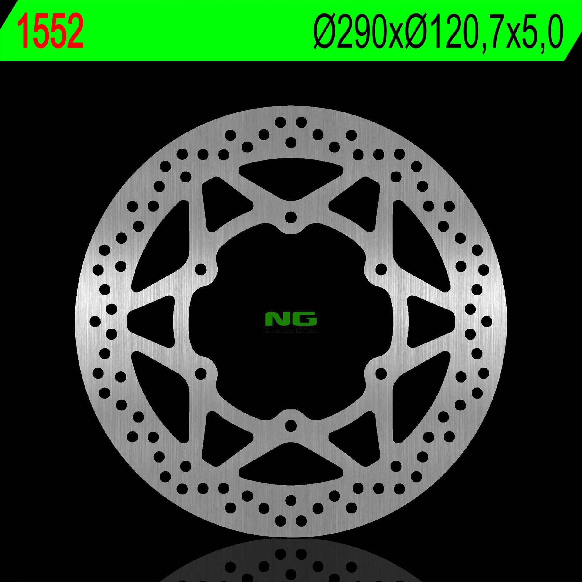 Ng Predný Brzdový Kotúč Suzuki Gw 250 Inazuma 12-17 (290X120,7X5,0 MM) (6X
