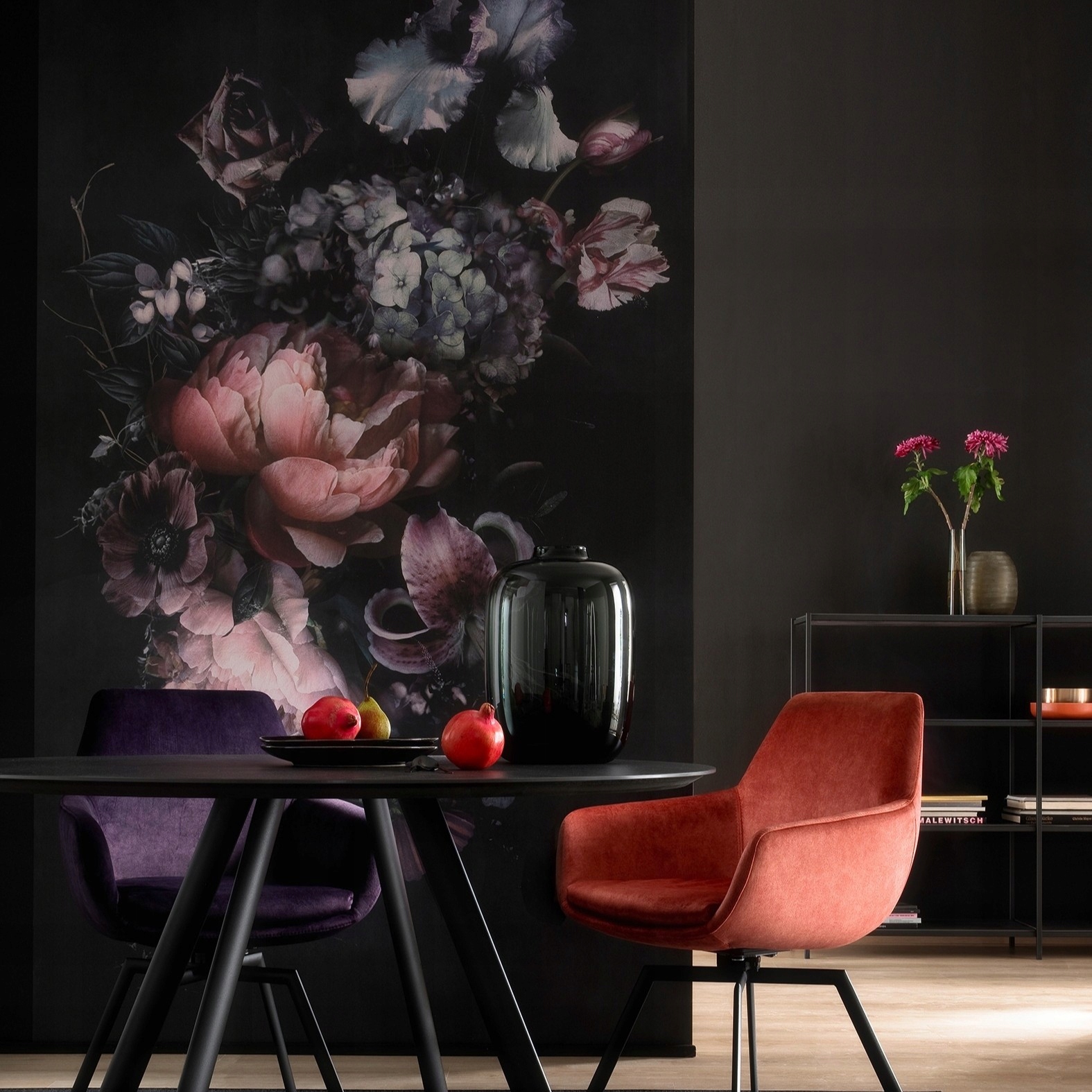 Mural Fototapeta Efektné Škálovateľné Kvety