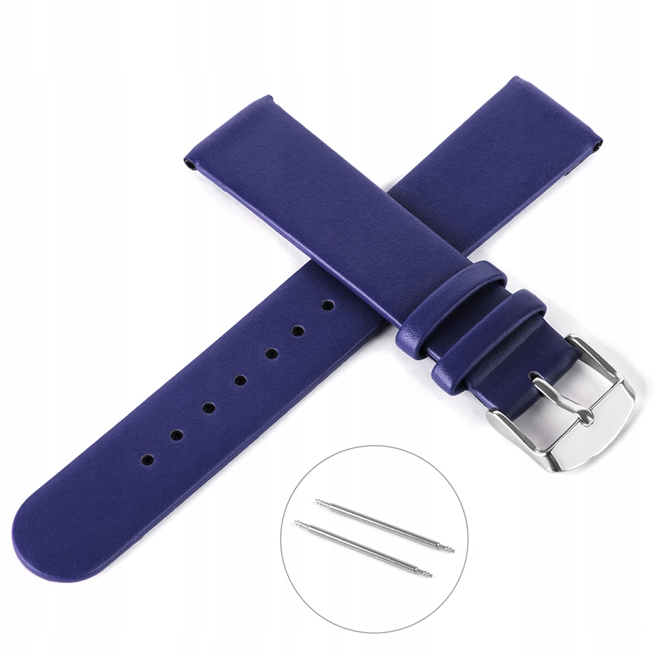 

Pasek Do Smartwach 22MM – Skórzany–granatowy C5