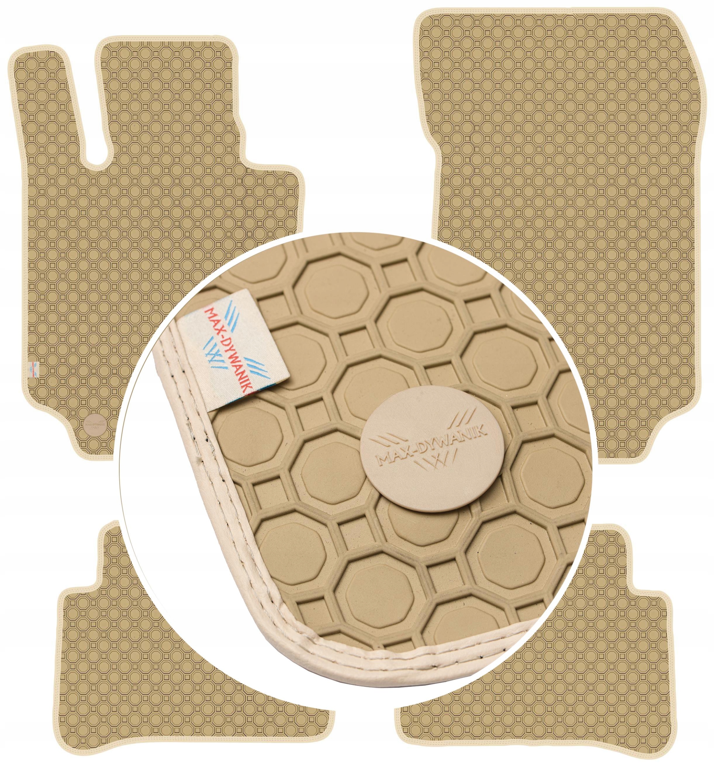 Mercedes E-Klasa W212 09-16 Koberce Béžové