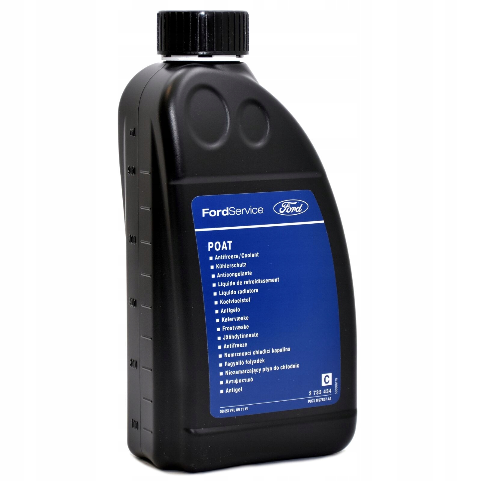 płyn chłodniczy Ford koncentrat -37°C 1:1 Poat Antifreeze Żółty