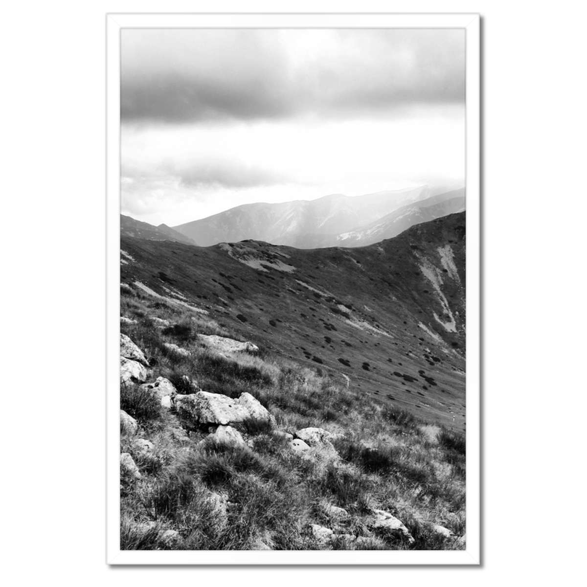 Plakáty v rámu 40x60 Tatry Polské hory Pohled