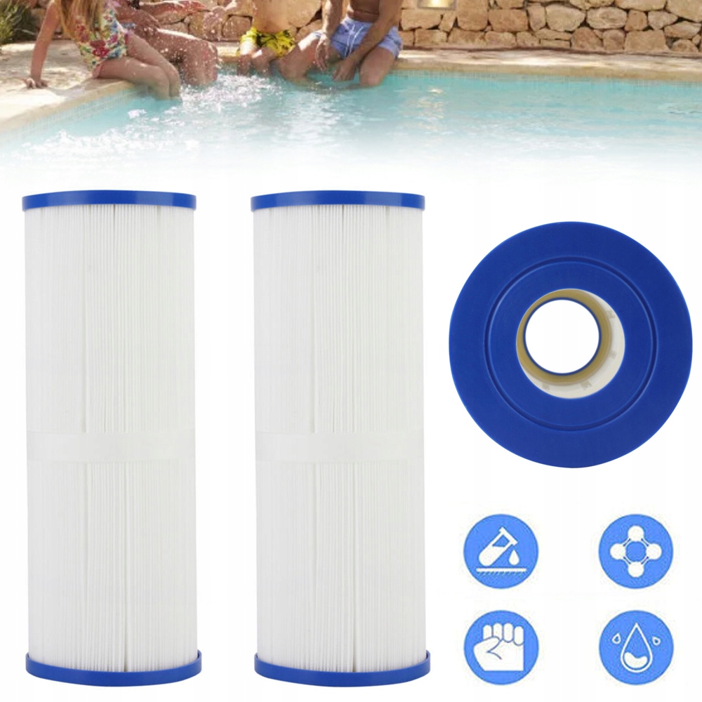 2 Ks Filtračních Vložek Do Bazénu Pro Filtrační Prvky Do Spa Vany