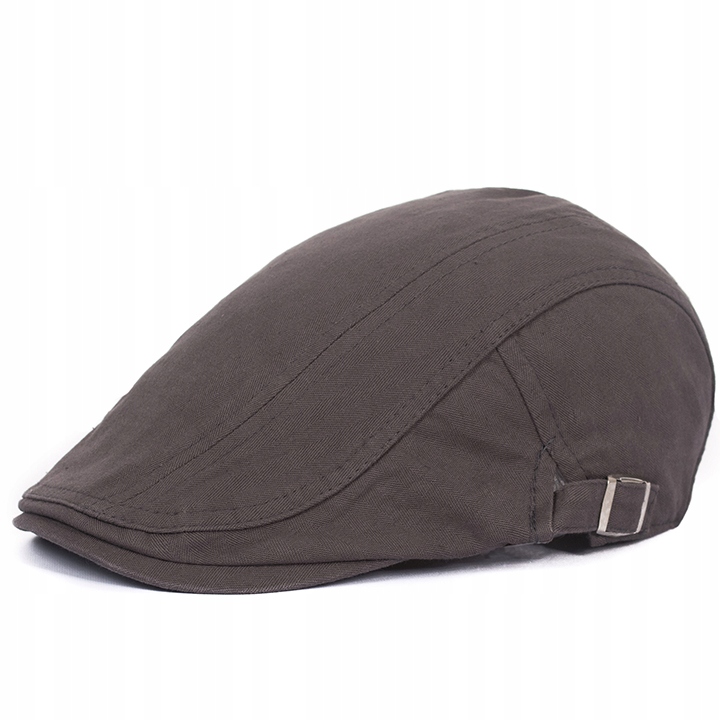 

Męski Kaszkiet Czapka Bawełna Casual Grafitowy