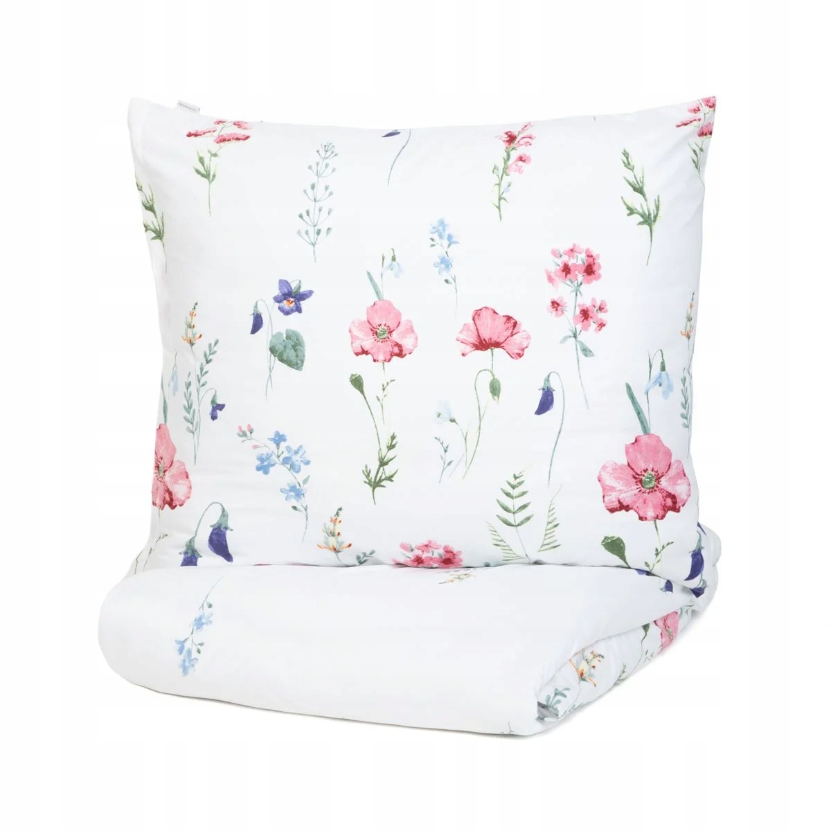 Pościel Perhonen z mikrofibry w kwiaty 220x200 2*70x80 cm Homla