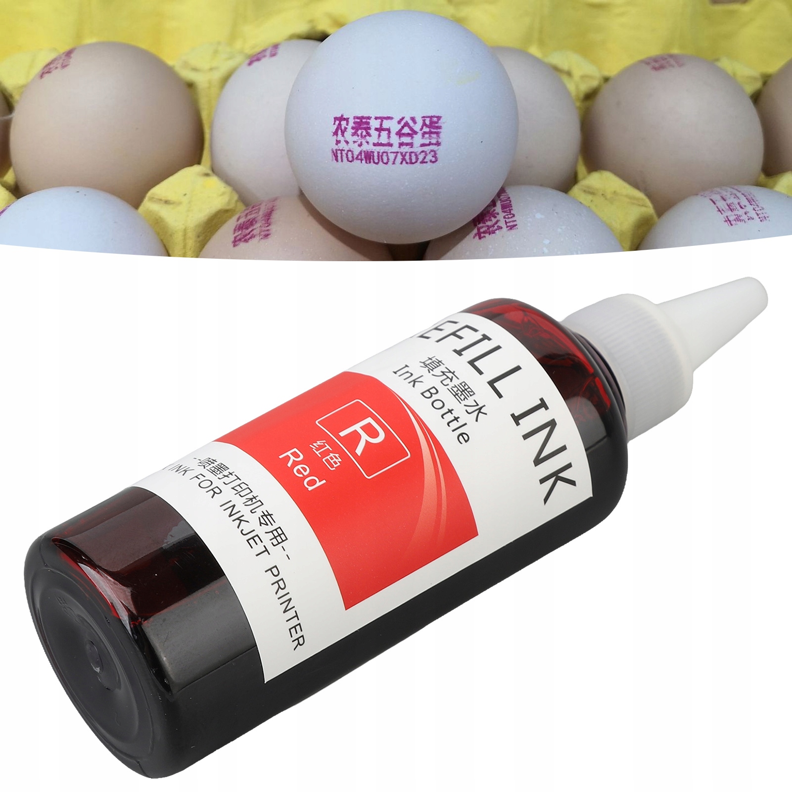 TUSZ DO STEMPLI I PIECZĄTEK 100ML CZERWONY EAN (GTIN) 7072217660363