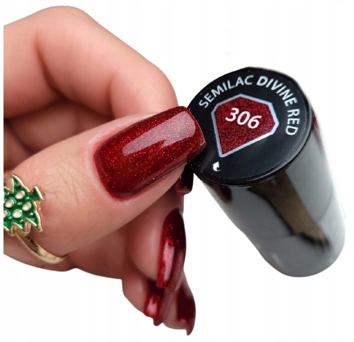 

Semilac 306 Divine Red Lakier hybrydowy 7ml