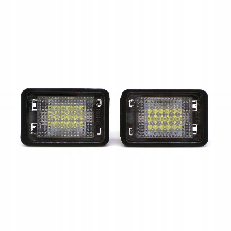 950 - Mercedes GLK X204 светодиодная лампа регистрации 2шт