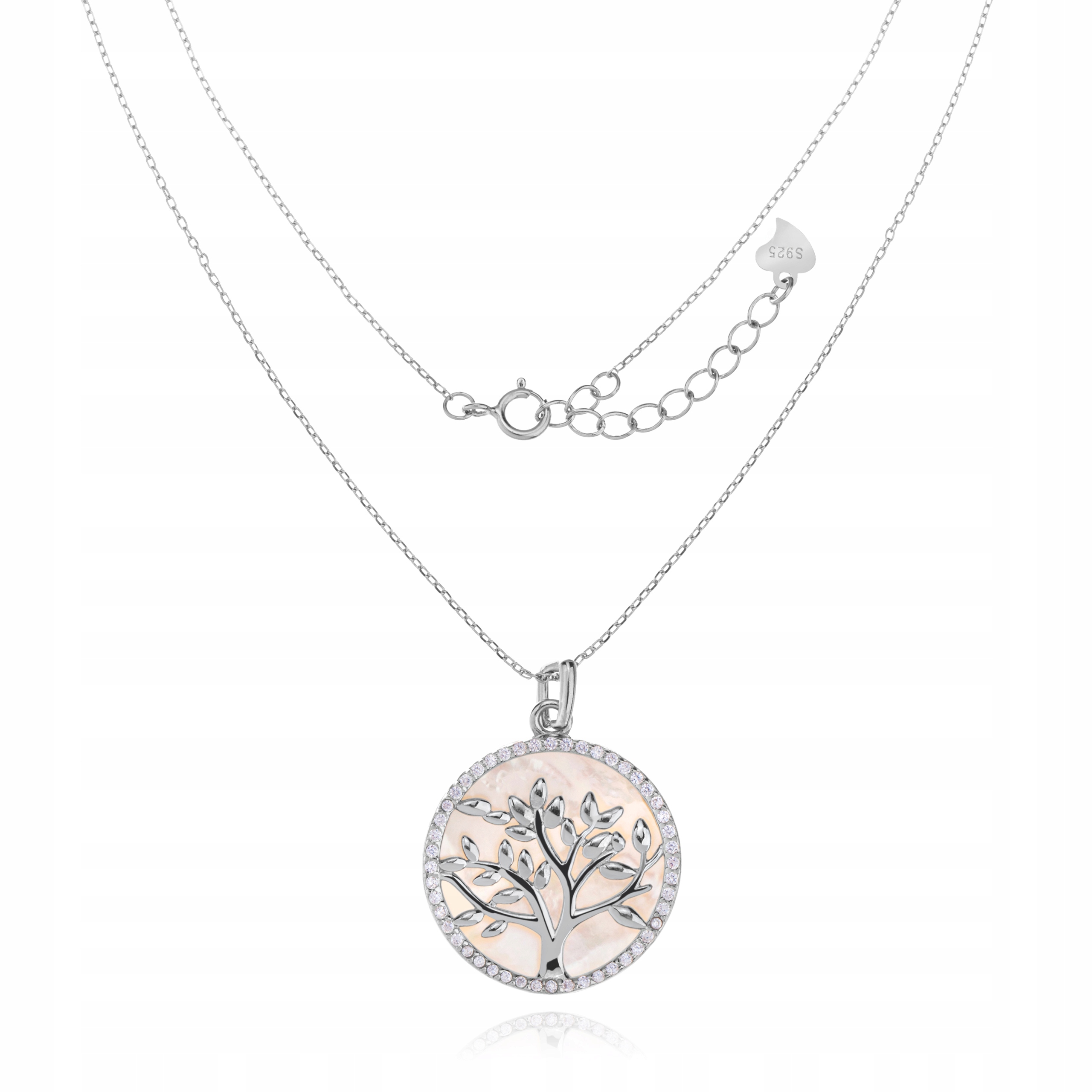 Dámský Stříbrný Náhrdelník Strom Života Stříbro 925