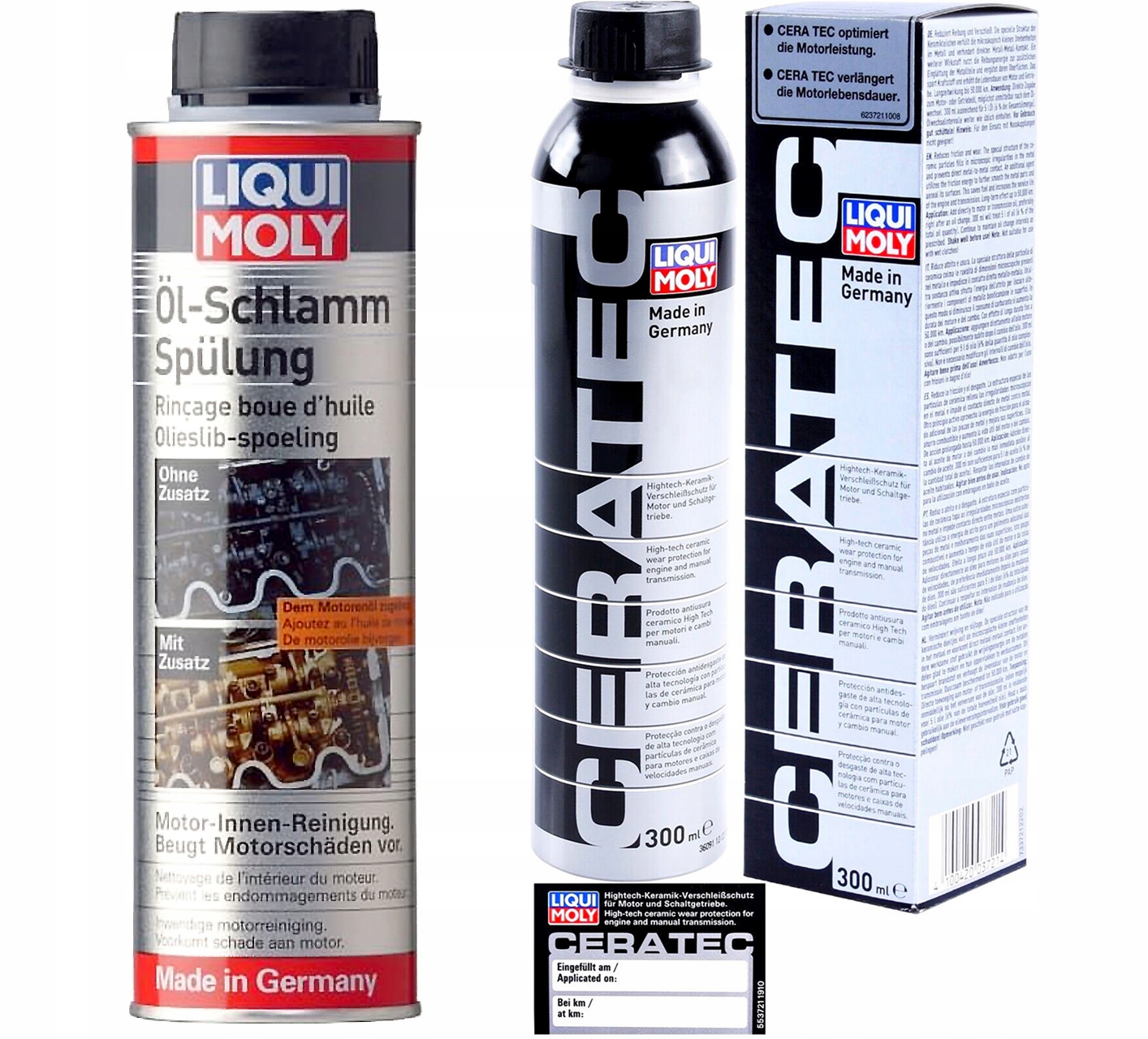 Liqui Moly Dlouhodobý výplach motoru 300 ml 5200 Ceratec 7181 300 ml