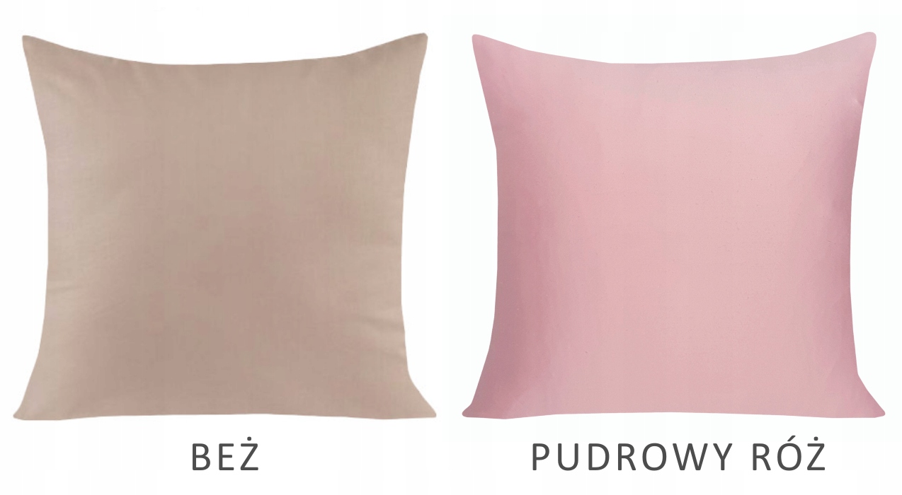 POSZEWKA BAWEŁNIANA TEXDEKOR 40x60 JAKOŚĆ 100% BAWEŁNA RÓŻNE KOLORY WYBÓR Kod producenta POSZ-BAW-40/60