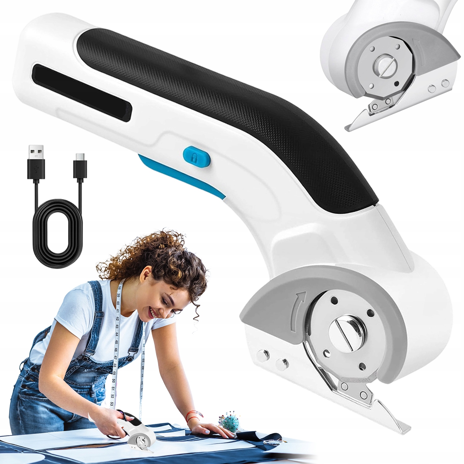 Multifunkční Nůž Elektrické Řezací Nůžky Akumulátor, Lehké A Přenosné