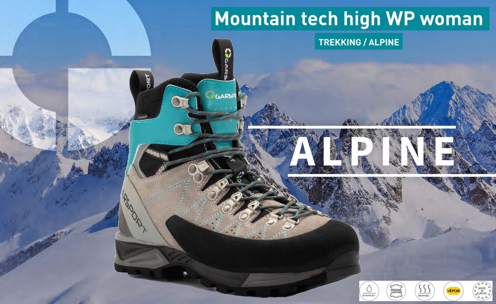 Garsport Mountain Tech Wp buty trekkingowe alpinistyczne wodoodporne 39