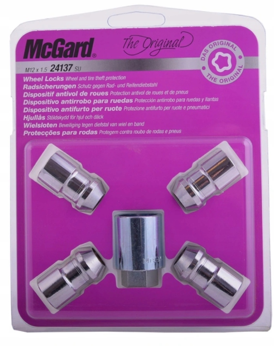 

McGard Nakrętki Zabezpieczające Ford, Volvo, Fiat