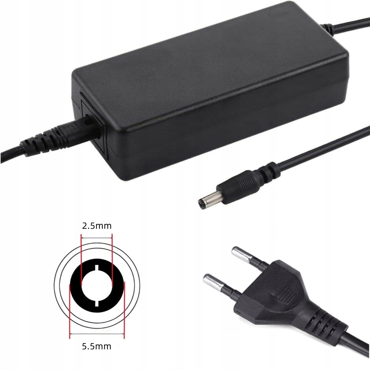 Ładowarka 42V 2A do hulajnogi Kugoo S1 / S1 PRO Kod producenta SP-00076.1