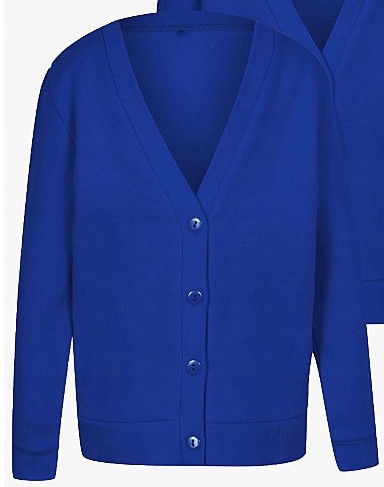 

George rozpinana bluza kardigan cobalt 104-110