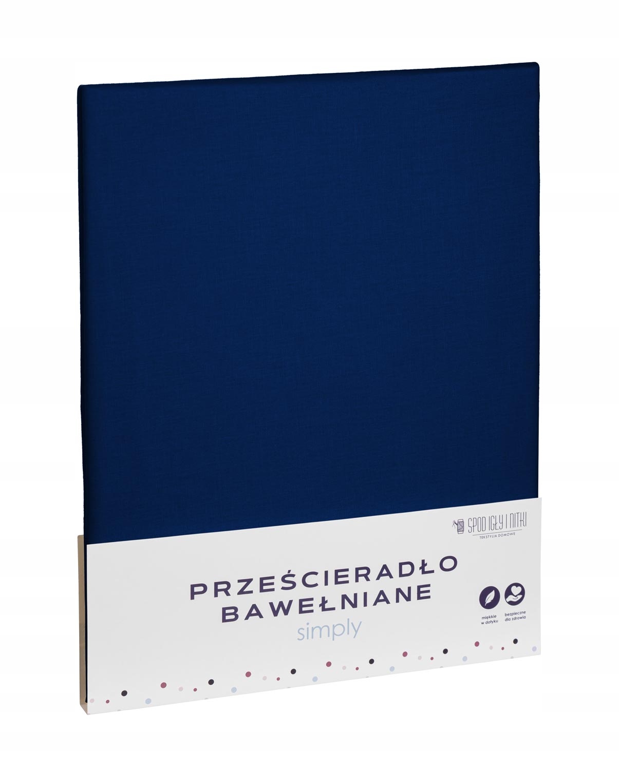 

Granat Prześcieradło Bawełniane Bez Gumki 200X220