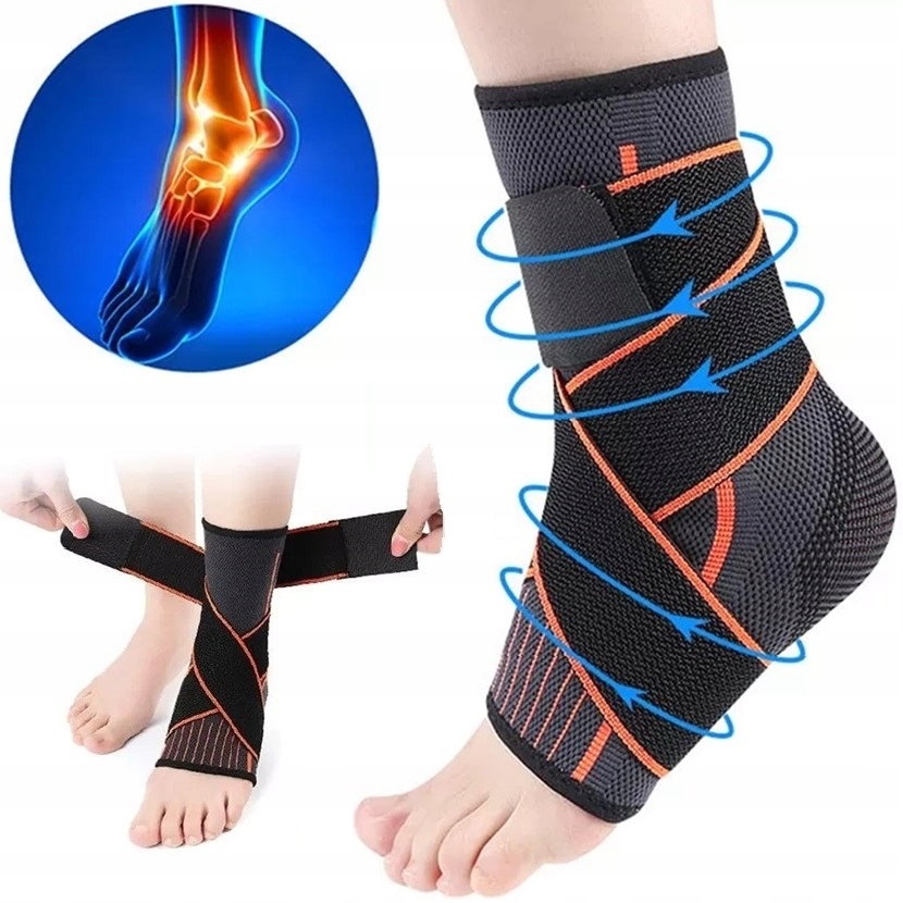 

Ściągacz Opaska Stabilizator Kostki Staw Skokowy