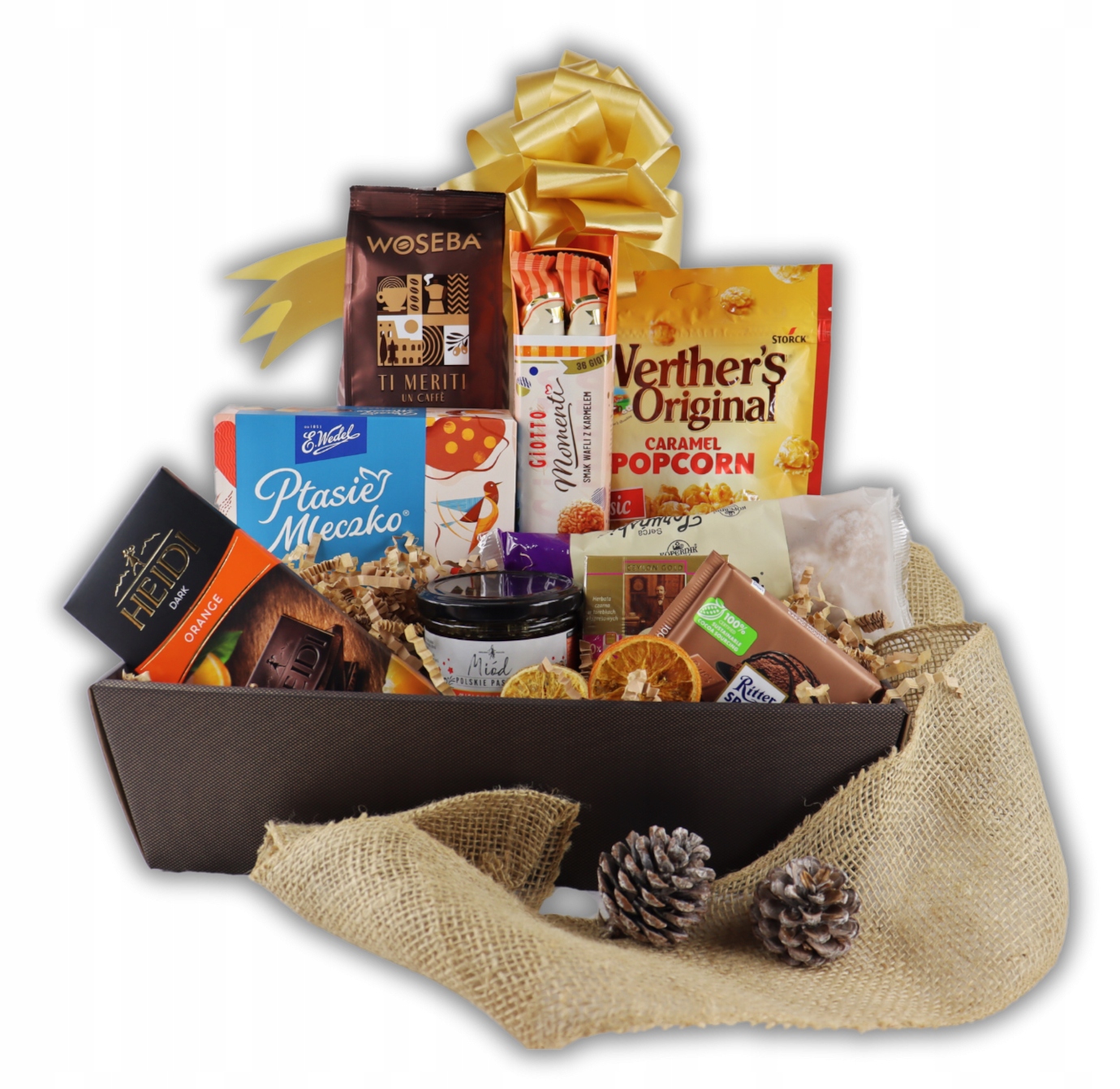 Levně Dárkový koš Louskáček Na Ořechy Firemní dárky k narozeninám a jmeninám