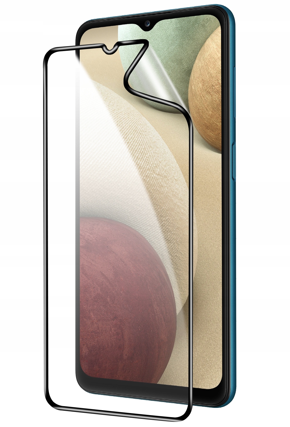 

Szkło do Samsung Galaxy A12 Hybrydowe Pełne