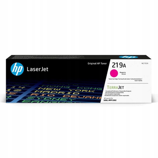 Toner Hp 219A Toner Cartridge W2193A červená (magenta)