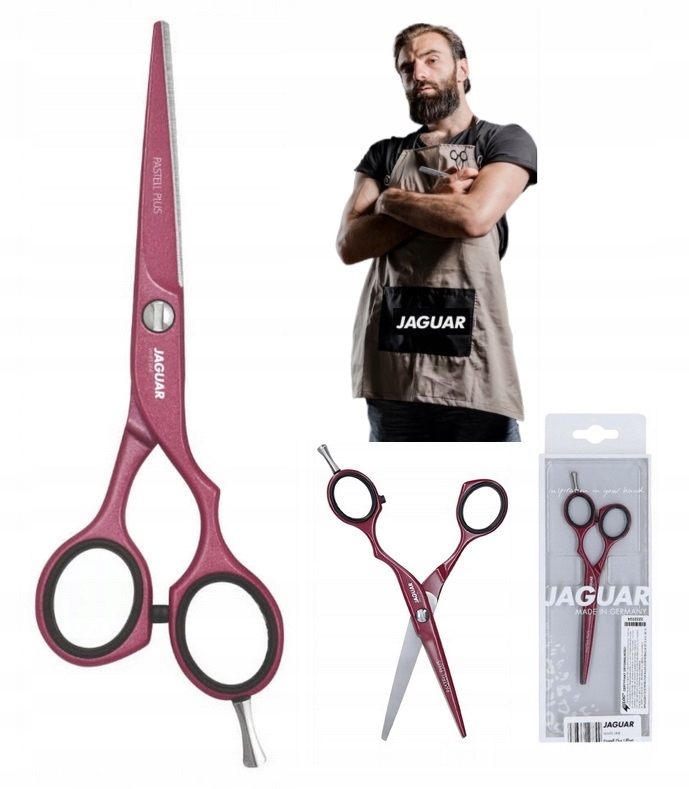 Nożyczki fryzjerskie Jaguar Pastell Plus Berry 5,5”