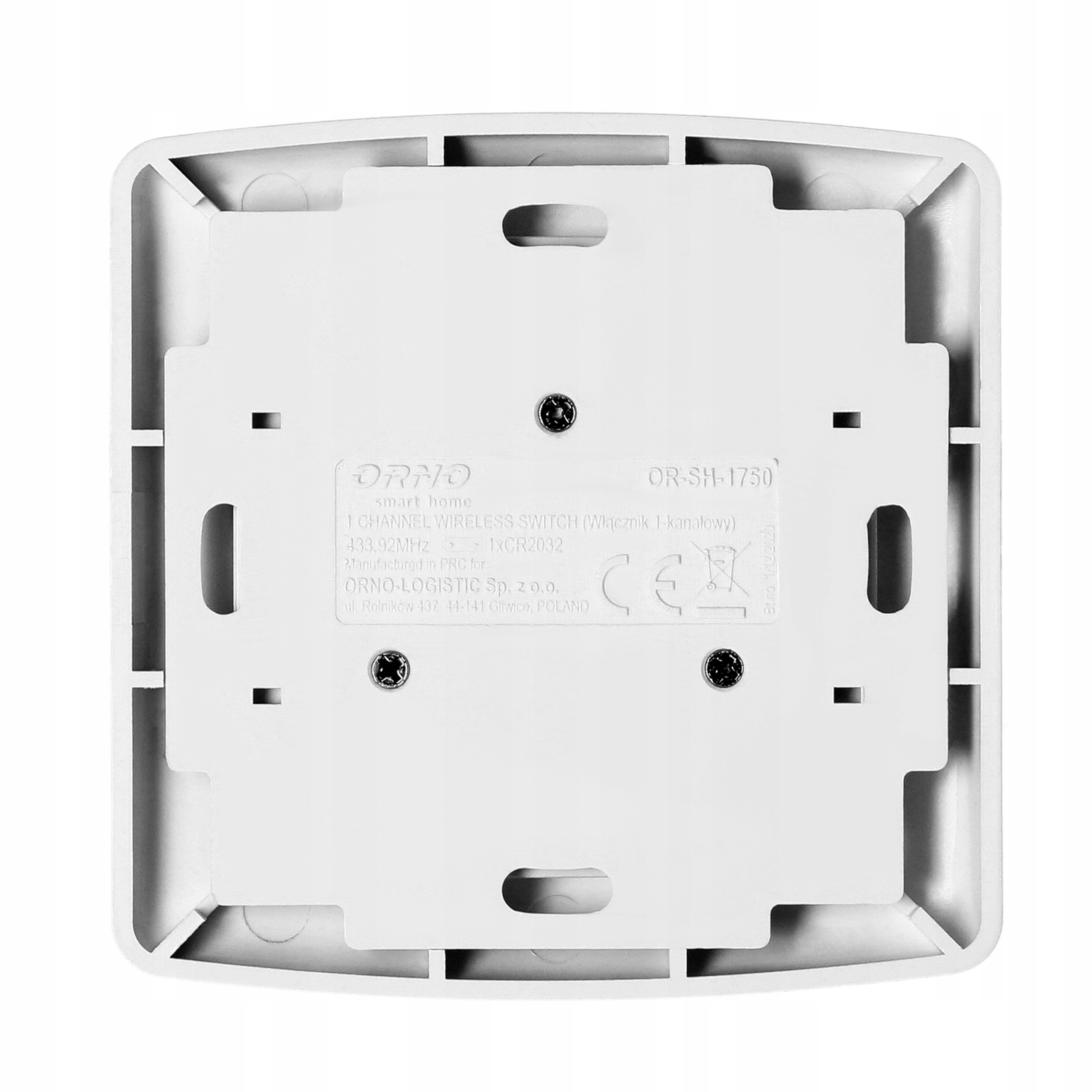 BEZPRZEWODOWY WŁĄCZNIK Z ODBIORNIKIEM 2 PRZYCISKI Marka Orno