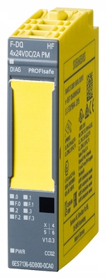 Siemens Modul Binárních Výstupů Et 200SP F-dq 4X24 V DC/2A 6ES7136-6DB00-0CA0