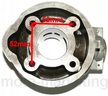 CYLINDER GŁOWICA ŁOŻYSKO APRILIA MX50 TUONO 50 AM6 Dopasowanie do pojazdu produkt dedykowany