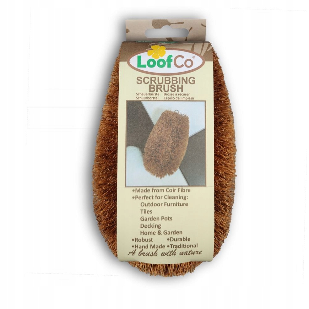 

LoofCo szczotka do szorowania Naturalna kokosowa