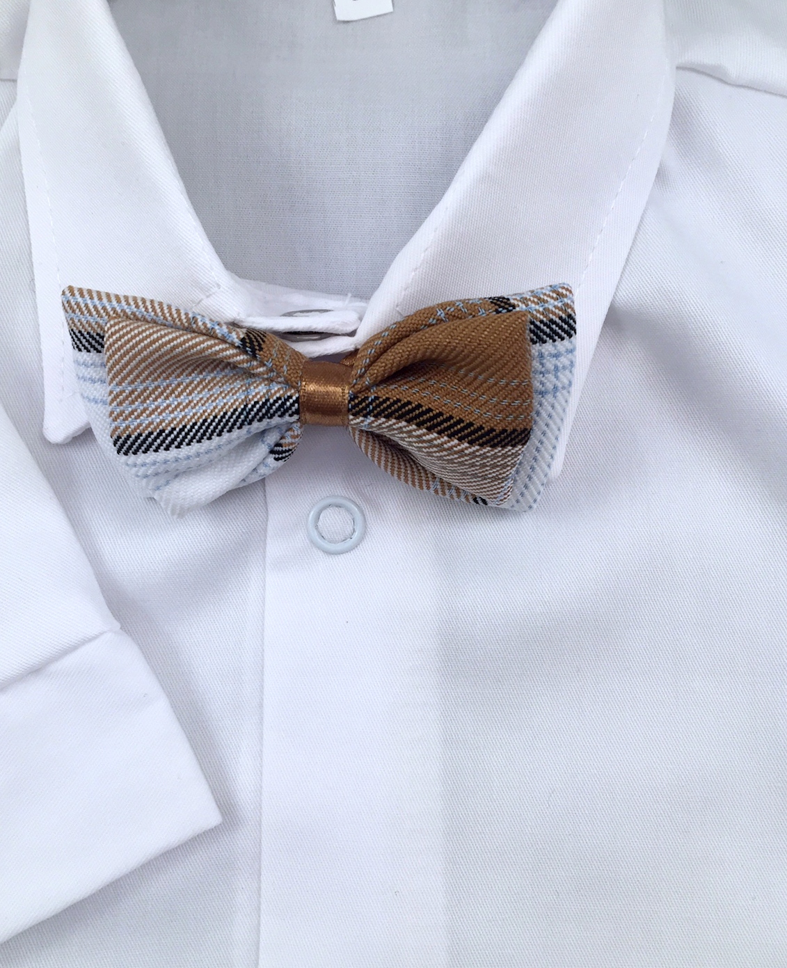 KOSZULOBODY + MUCHA białe wizytowe 86 cm koszula +12m Marka Dominga