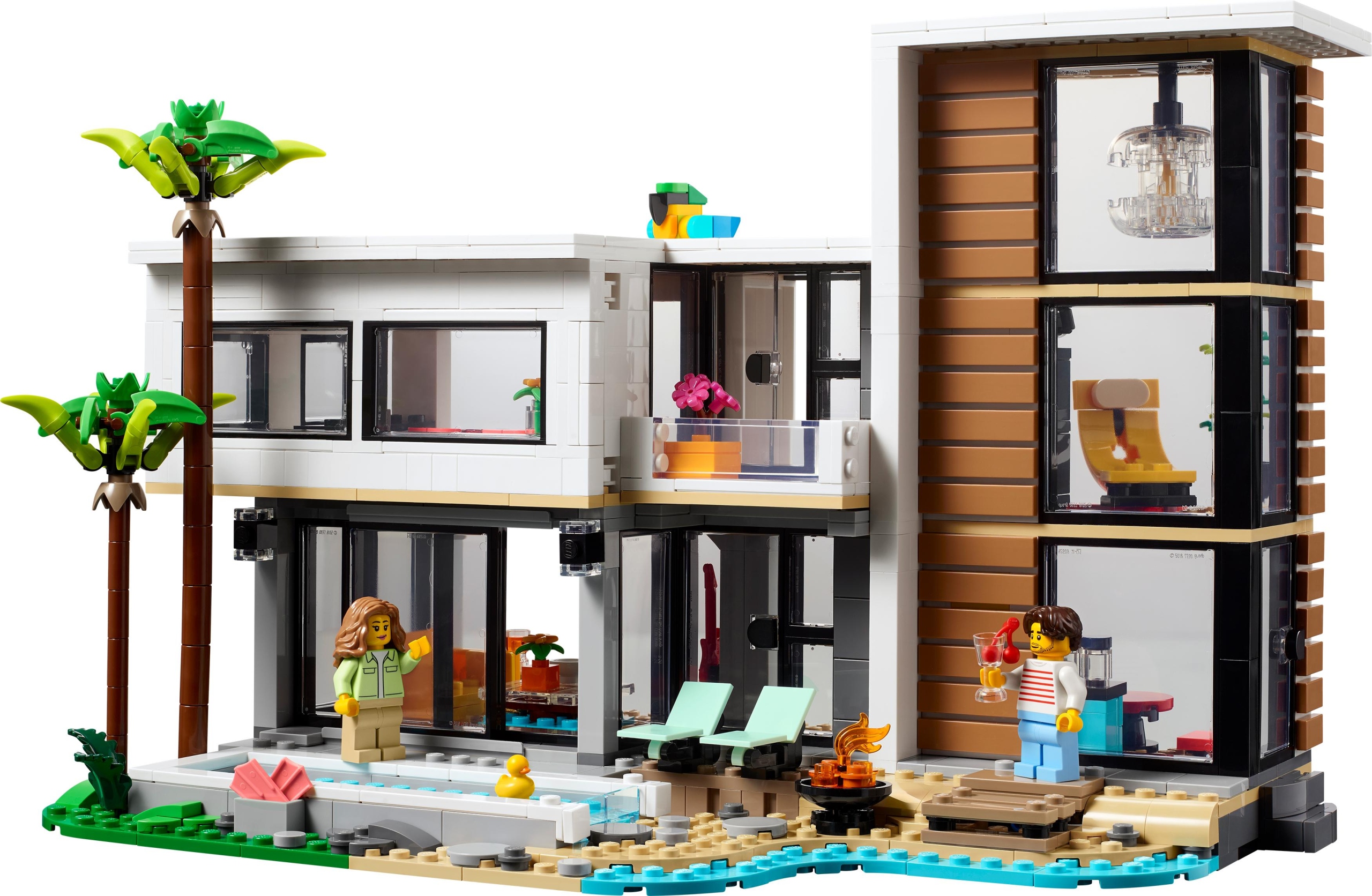 LEGO Creator 31153 Set 3v1 Moderný dom Postava/Rozprávka žiadny