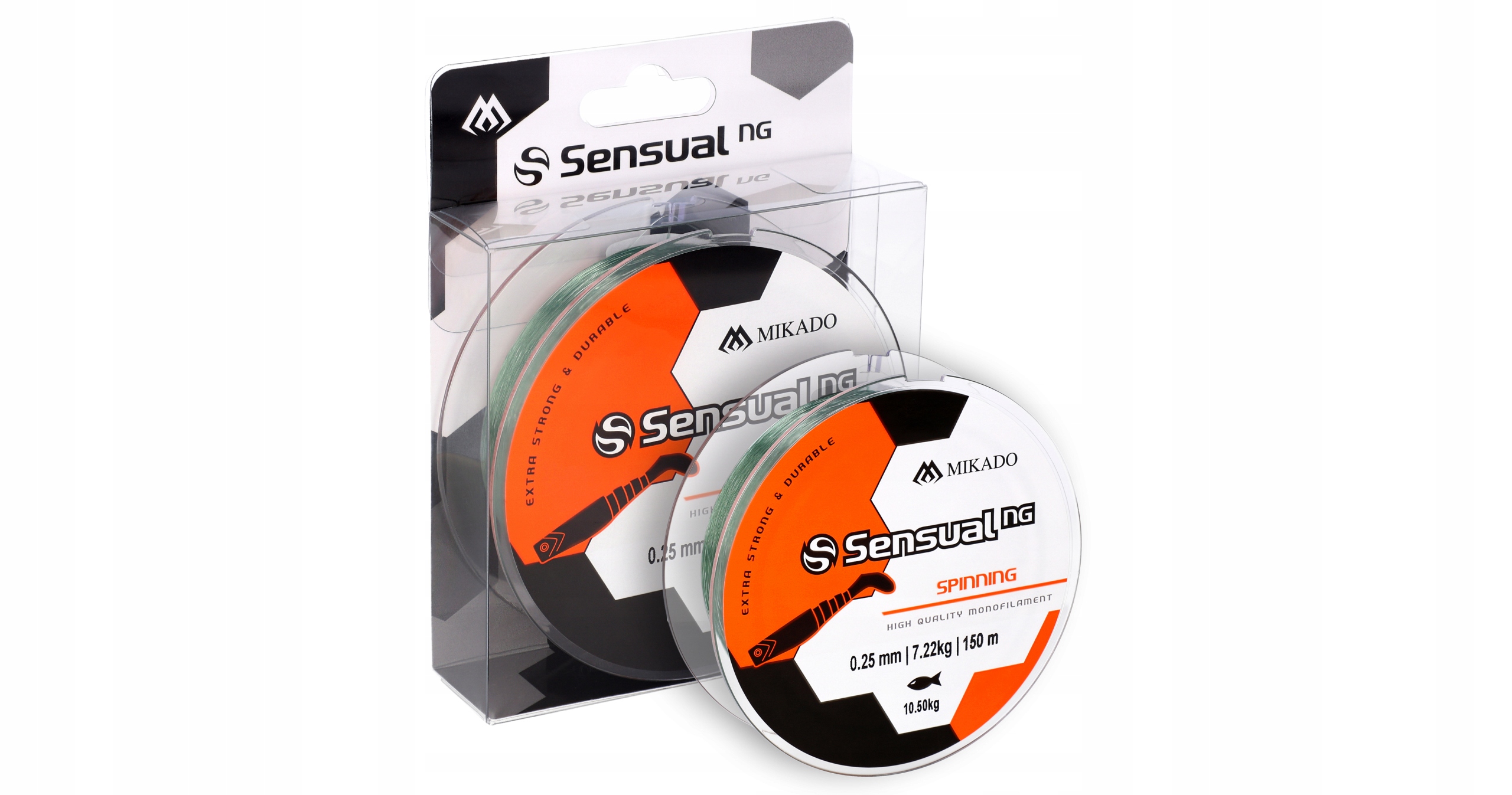 

Żyłka Mikado N.g. Spinning 0,25/150 jasno zielona