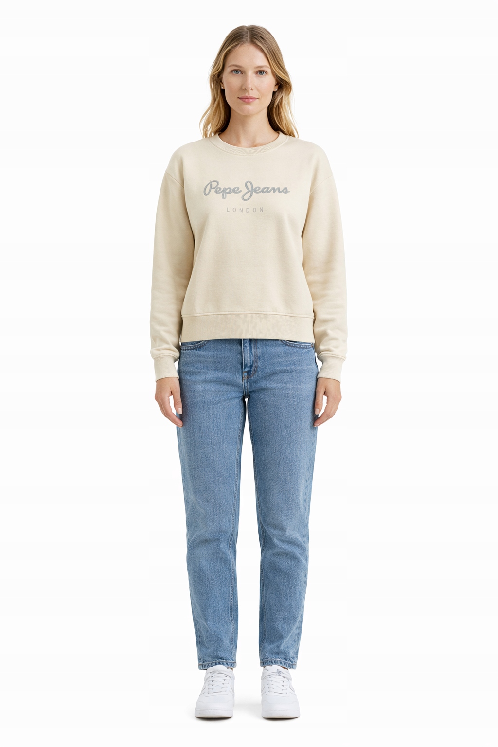 Pepe Jeans Mikina Bez Kapuce S Dlouhým Rukávem, Velikost I4C