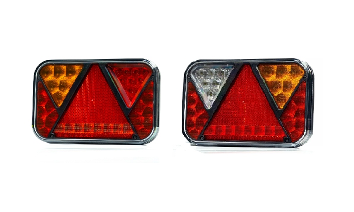 Lampa Fristom FT-270 Led 6 funkcí Levá Pravá Lampa Zástrčky Bajonet