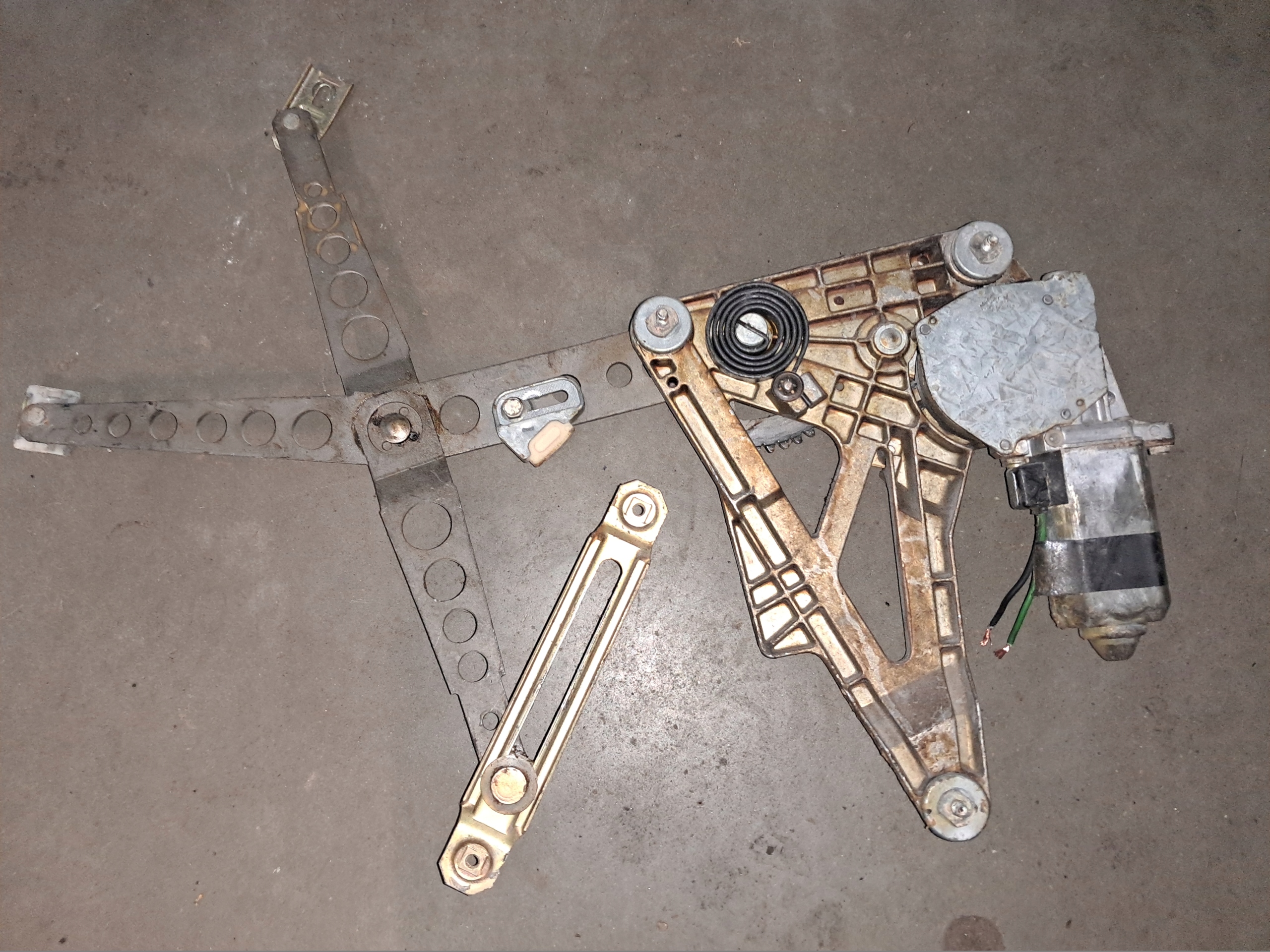 mechanism windows electrical front left MERCEDES W126 SE SEL 1267250311