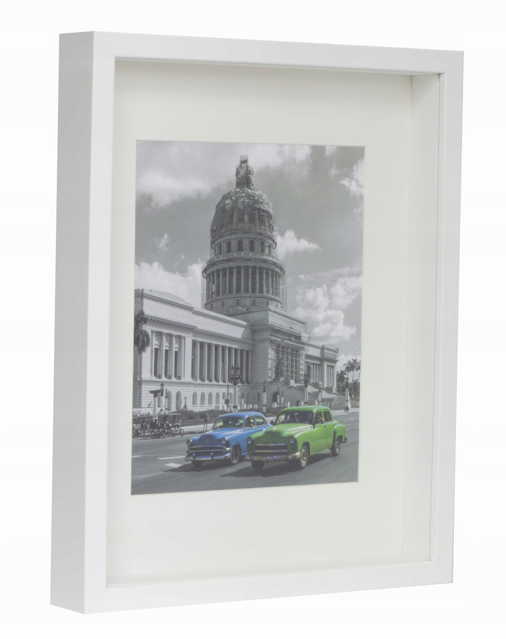 

Ramka na zdjęcie 3D głęboka galeria 28x35 biała