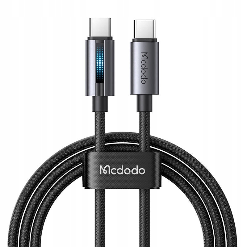 Mcdodo Kabel Usb-c 100W 1m Szybkie Ładowanie do Samsung i Apple czarny