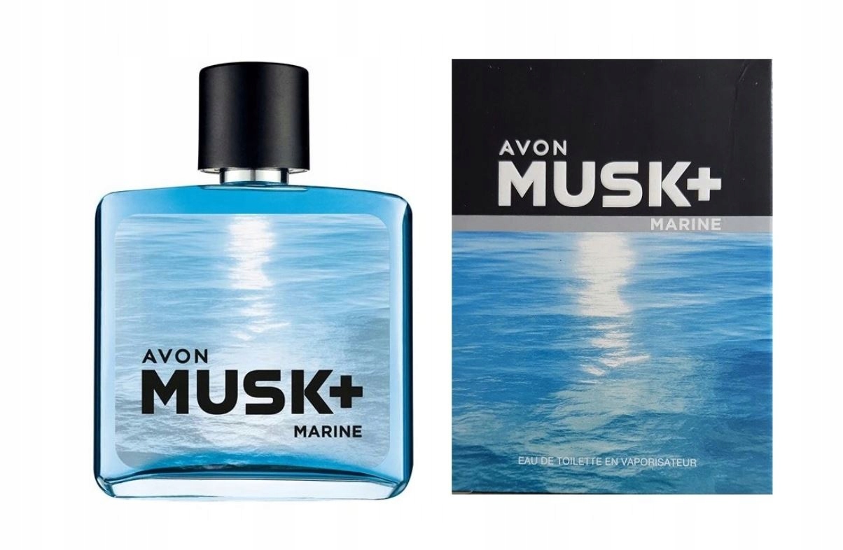 AVON MUSK+ MARINE WODA TOALETOWA 75 ML
