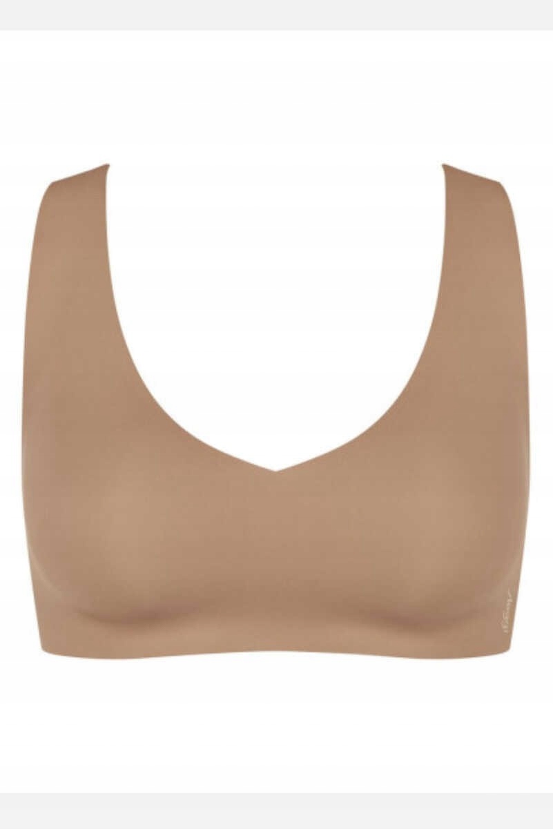 Vyztužená podprsenka bez kostic Zero Feel Bralette Béžová Sloggi Béžová