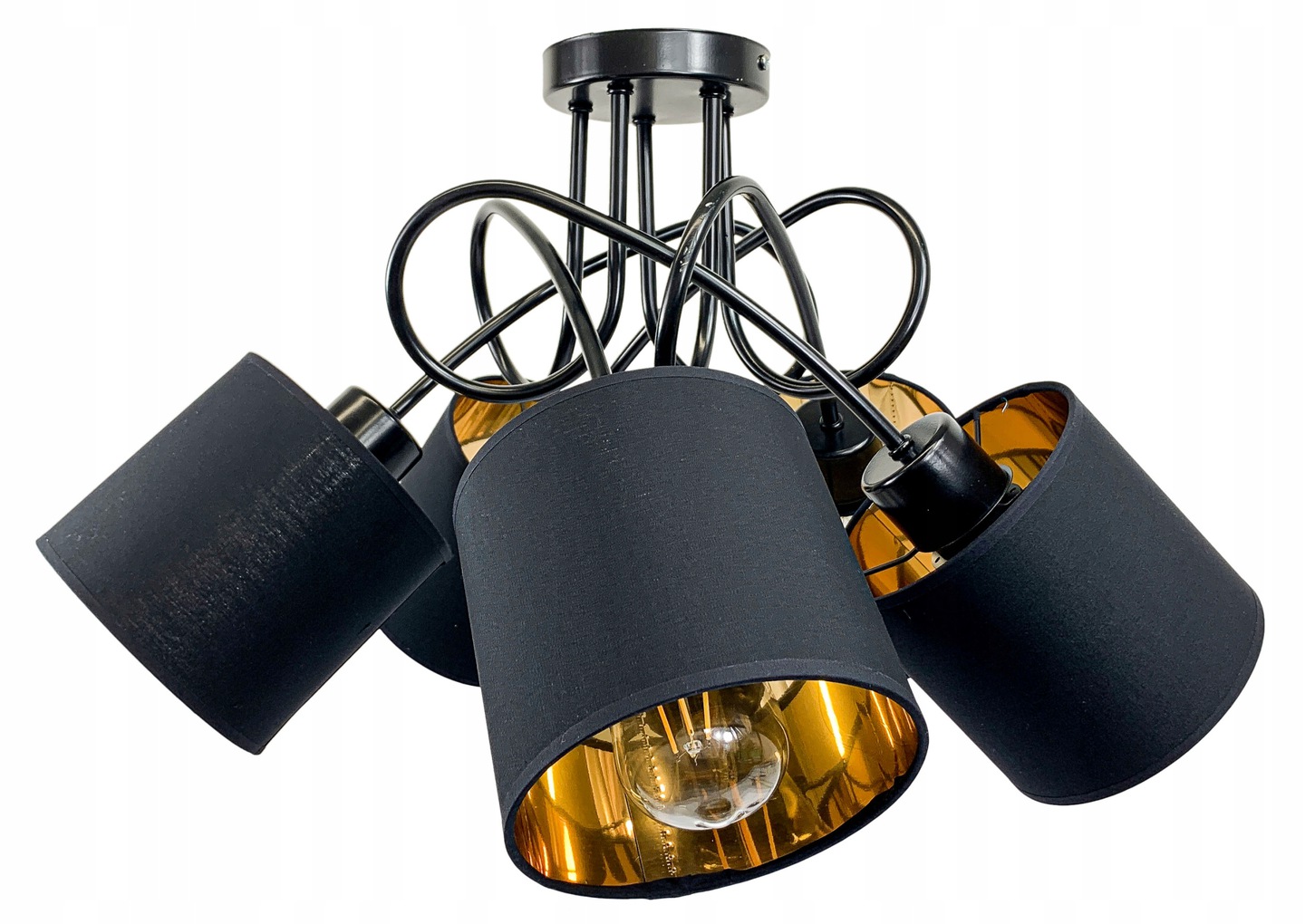 Stropní svítidlo závěsný lustr Loft stínidlo na E27