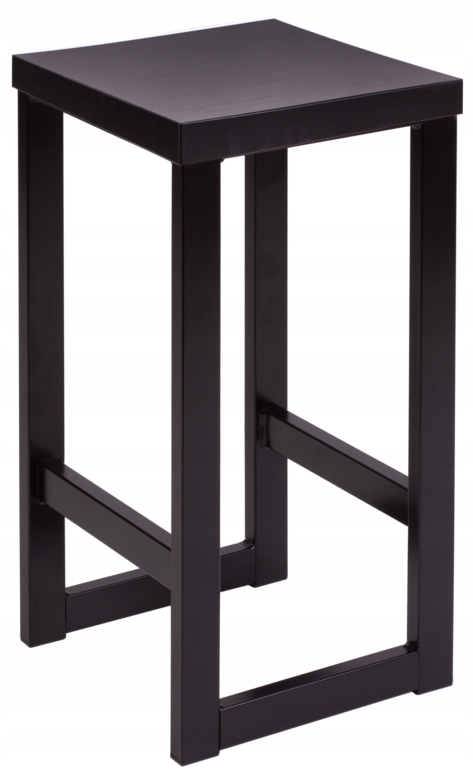 Barová Židle loft kov dřevo 62 cm stolička, židle